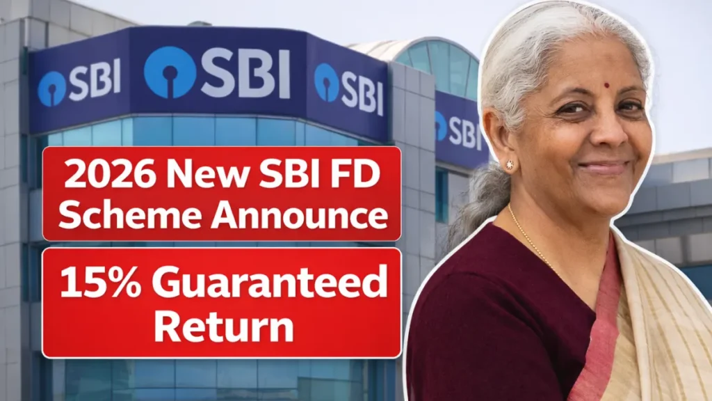 Current image: 2026 New SBI FD Scheme Announce